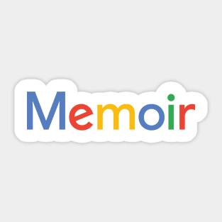 Memoir Sticker